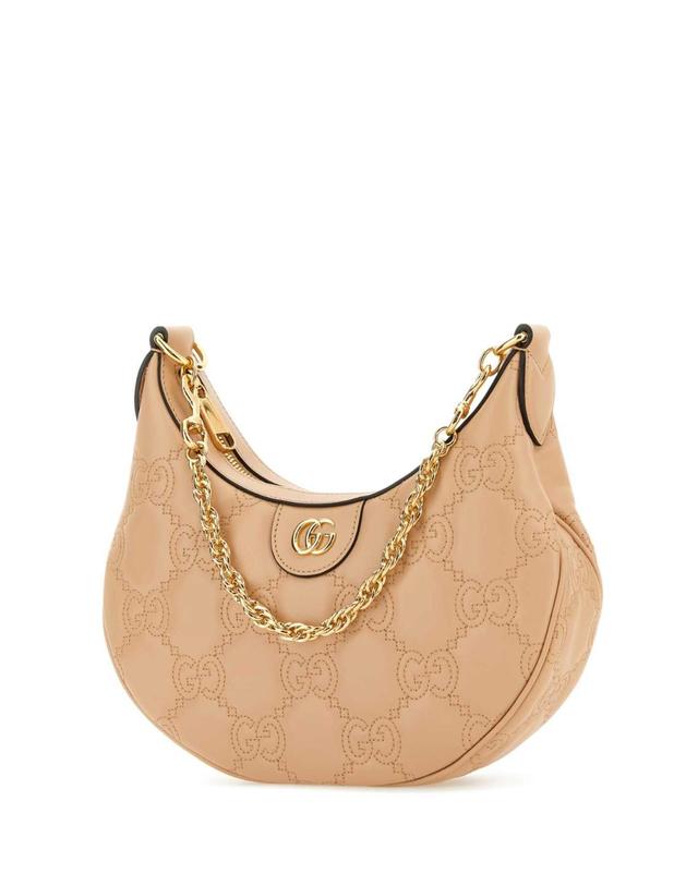 구찌 [해외직구][X45]구찌 739709UM8HG 5943 여성 토트백 쇼퍼백 탑핸들백 핸드백 Powder pink leather small Lion GG handbag 착용컷