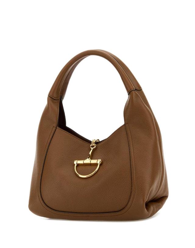 구찌 [해외직구][X45]구찌 858297AAEAO 2718 여성 토트백 쇼퍼백 탑핸들백 핸드백 Caramel leather shoulder bag 착용컷