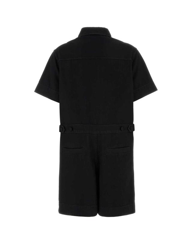 구찌 [해외직구][X45]구찌 832483XDDBK 1000 여성 점프수트 오버롤 Black denim jumpsuit 착용컷
