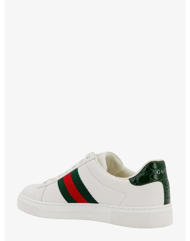 구찌 [해외직구][N85]구찌 757943 여성 스니커즈 단화 운동화 GUCCI Ace leather sneakers 착용컷