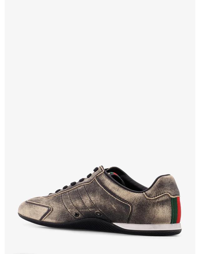 구찌 [해외직구][N85]구찌 857016 여성 스니커즈 단화 운동화 GUCCI Gucci Shift delave leather sneakers 착용컷
