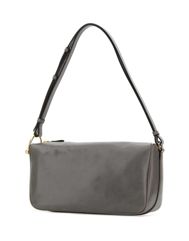 구찌 [해외직구][X45]구찌 860787AAF1G 1275 여성 토트백 쇼퍼백 탑핸들백 핸드백 Grey leather shoulder bag 착용컷