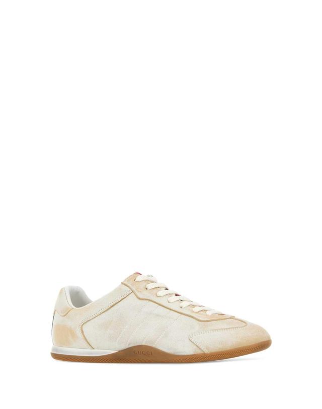 구찌 [해외직구][X45]구찌 857016AAF0E 9073 여성 스니커즈 단화 운동화 로우탑 하이탑 Ivory leather Gucci Shift sneakers 착용컷
