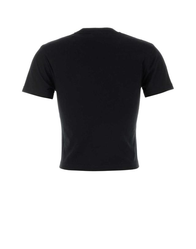 구찌 [해외직구][X45]구찌 867084XJHTY 1000 여성 티셔츠 민소매 탑 나시 Black cotton blend t shirt 착용컷