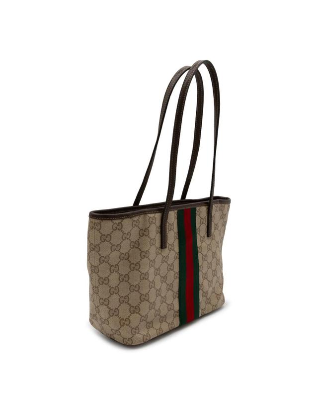 구찌 [해외직구][Q11]구찌 875236FAF798547 여성 토트백 BEIGE EBONY ESSENCE TOTE 착용컷