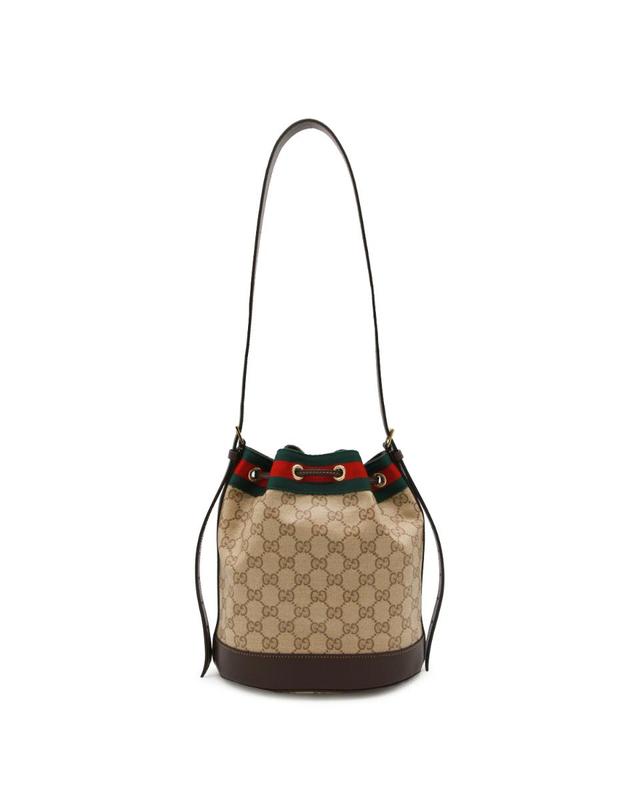 구찌 [해외직구][Q11]구찌 A002GWFAF798547 여성 숄더백 BEIGE EBONY ESSENCE VENICE SATCHEL 착용컷