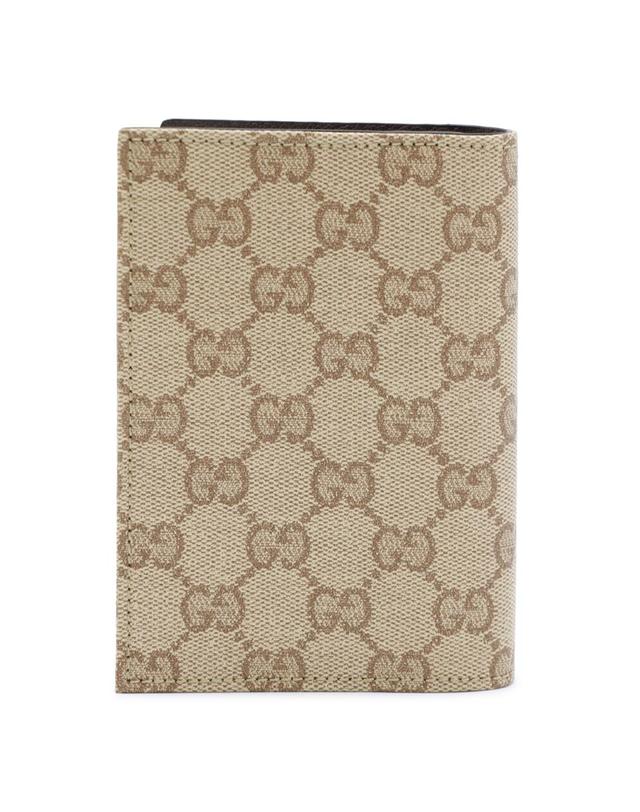구찌 [해외직구][B47]구찌 876432FAF9W9644 남성 카드지갑 카드홀더 EBONY CLASSIC PASSPORT CARD HOLDER 착용컷