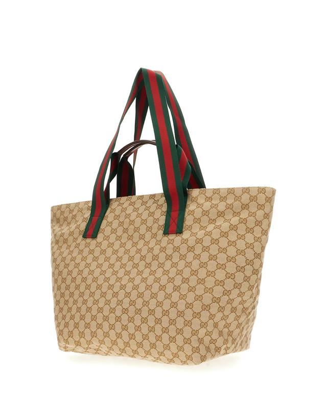 구찌 [해외직구][W63]구찌 875929FAFV9 9653 남성 토트백 쇼퍼백 서류가방 Shopper formato medio in tessuto GG 착용컷