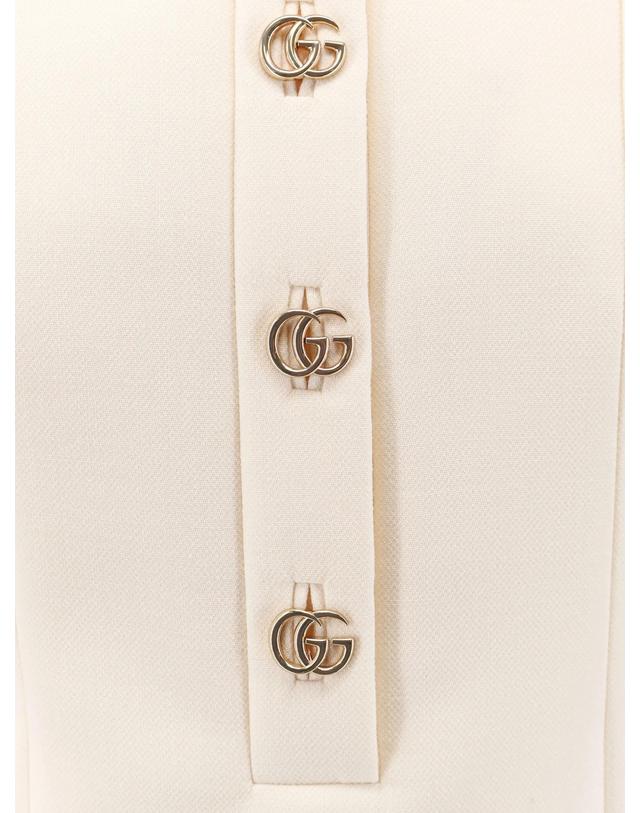 구찌 [해외직구][N85]구찌 864361 여성 원피스 드레스 점프수트 GUCCI Wool dress 착용컷