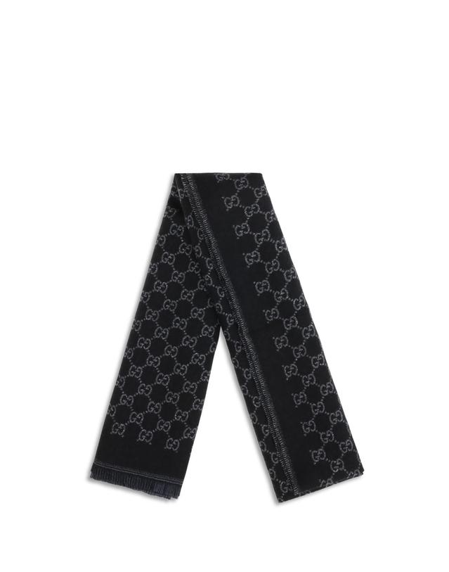 구찌 [해외직구][K68]구찌 A005IW3GAMQ 1063 여성 스카프 목도리 폴라드 머플러 Miss Stenny GG Monogram wool Scarf 착용컷