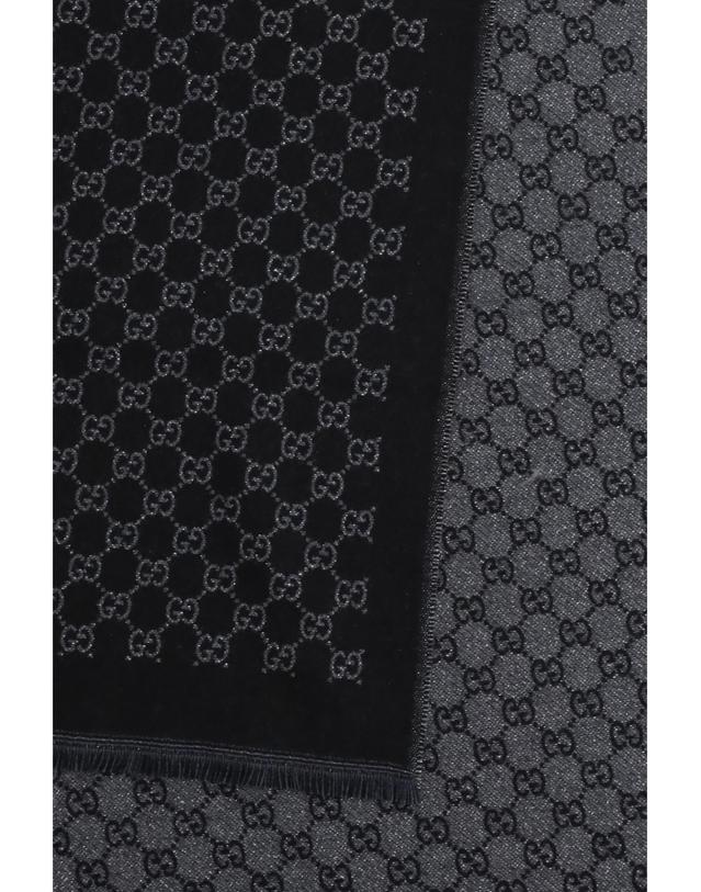 구찌 [해외직구][K68]구찌 A005IW3GAMQ 1063 여성 스카프 목도리 폴라드 머플러 Miss Stenny GG Monogram wool Scarf 착용컷