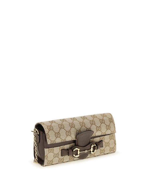 구찌 [해외직구][K68]구찌 A006YUFAGH8 9651 여성 반지갑 장지갑 카드지갑 GG Fabric chain Wallet with Horsebit 착용컷