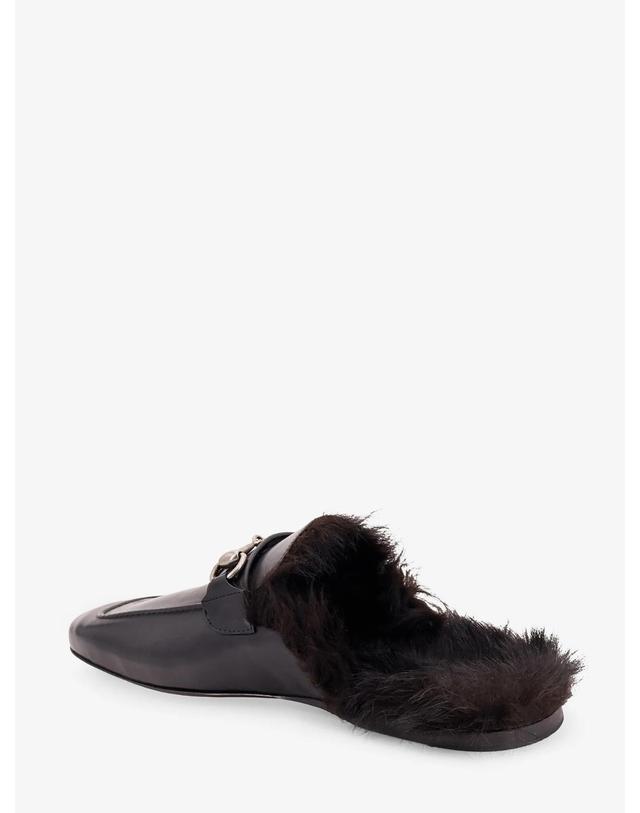 구찌 [해외직구][N85]구찌 A005GQ 남성 샌들 플랫 슬리퍼 조리 GUCCI Black leather slipper with Horsebit 착용컷