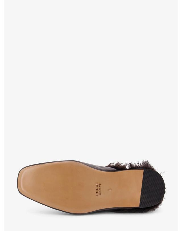 구찌 [해외직구][N85]구찌 A005GQ 남성 샌들 플랫 슬리퍼 조리 GUCCI Black leather slipper with Horsebit 착용컷