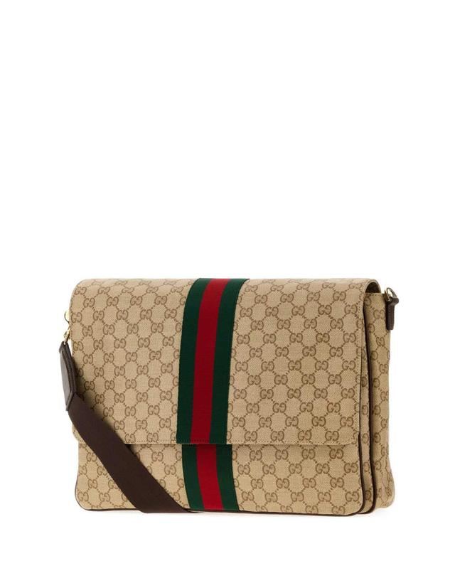 구찌 [해외직구][X45]구찌 A006JEFAGIJ 8569 남성 토트백 쇼퍼백 크로스백 GG canvas crossbody bag 착용컷