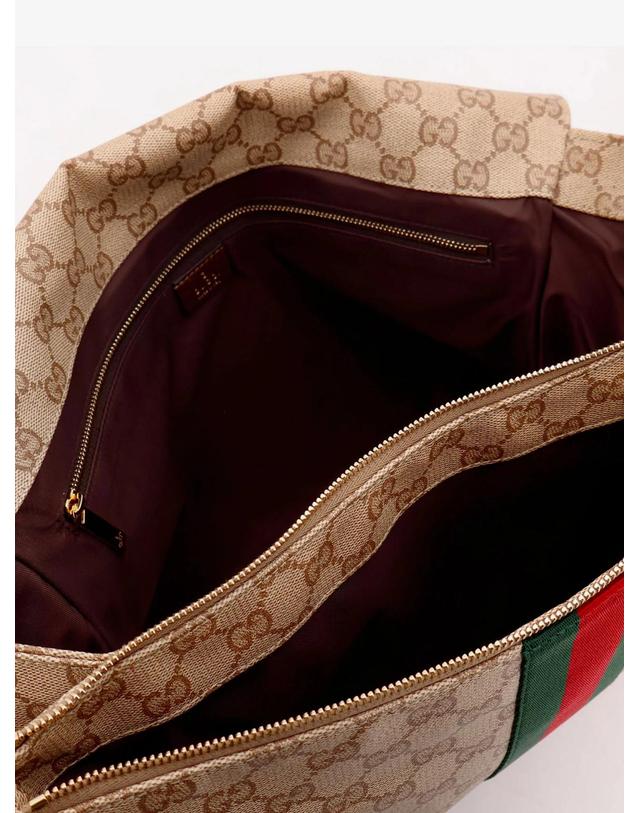 구찌 [해외직구][N85]구찌 A006JE 남성 벨트백 힙색 범백 GUCCI GG canvas crossbody bag with front Web detail 착용컷