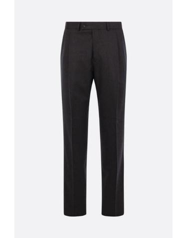 [해외직구][E32]CARUSO SR18AZ5007140515 남성 팬츠 트라우저 면바지 바지 로고 슬렉스 CARUSO darted trousers in wool