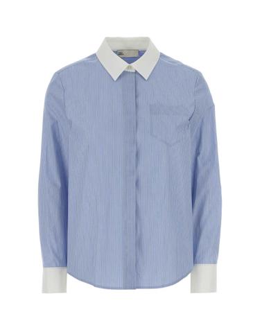 [해외직구][X45]토리버치 177867 439 여성 셔츠 남방 블라우스 Embroidered poplin shirt
