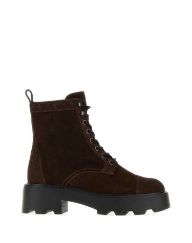 [해외직구][X45]토리버치 178110 200 여성 앵클부츠 미들 롱부츠 니하이부츠 Brown suede ankle boots