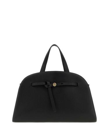 [해외직구][X45]토리버치 179990 001 여성 토트백 쇼퍼백 탑핸들백 핸드백 Black leather Romy handbag
