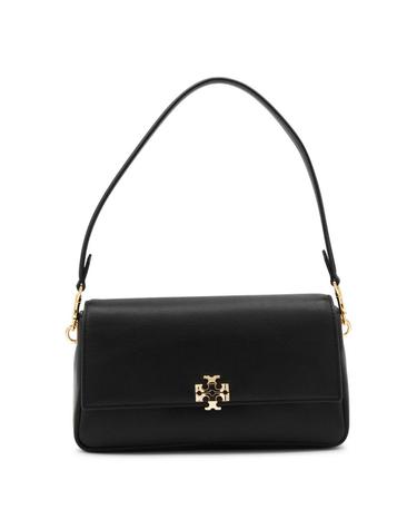 [해외직구][B47]토리버치 180725001 여성 토트백 탑핸들백 숄더백 쇼퍼백 BLACK LEATHER SHOULDER BAG