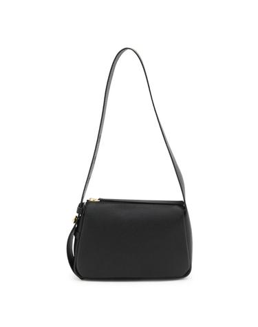 [해외직구][B47]토리버치 176674001 여성 토트백 탑핸들백 숄더백 쇼퍼백 BLACK LEATHER ROMY SMALL SHOULDER BAG
