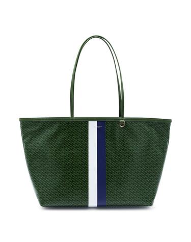 [해외직구][B47]토리버치 178726300 여성 탑핸들백 토트백 GREEN THE RACER TOTE BAG
