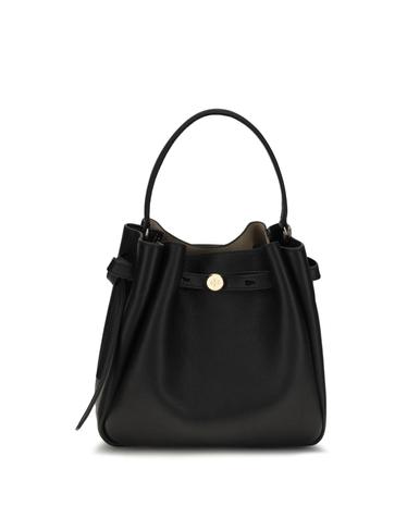 [해외직구][K68]토리버치 166982 001 여성 숄더백 버킷백 탑핸들백 호보백 Romy Hammered leather Bucket Bag