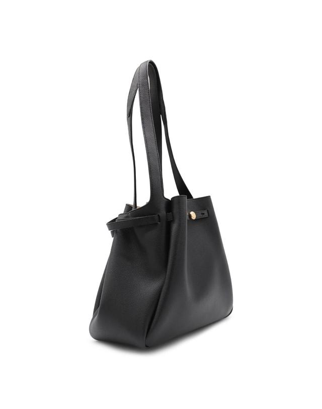 토리버치 [해외직구][B47]토리버치 163388001 여성 탑핸들백 토트백 BLACK LEATHER ROMY TOTE 착용컷