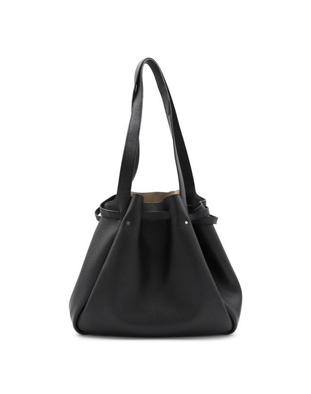 토리버치 [해외직구][B47]토리버치 163388001 여성 탑핸들백 토트백 BLACK LEATHER ROMY TOTE 착용컷