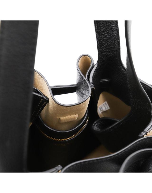 토리버치 [해외직구][B47]토리버치 163388001 여성 탑핸들백 토트백 BLACK LEATHER ROMY TOTE 착용컷