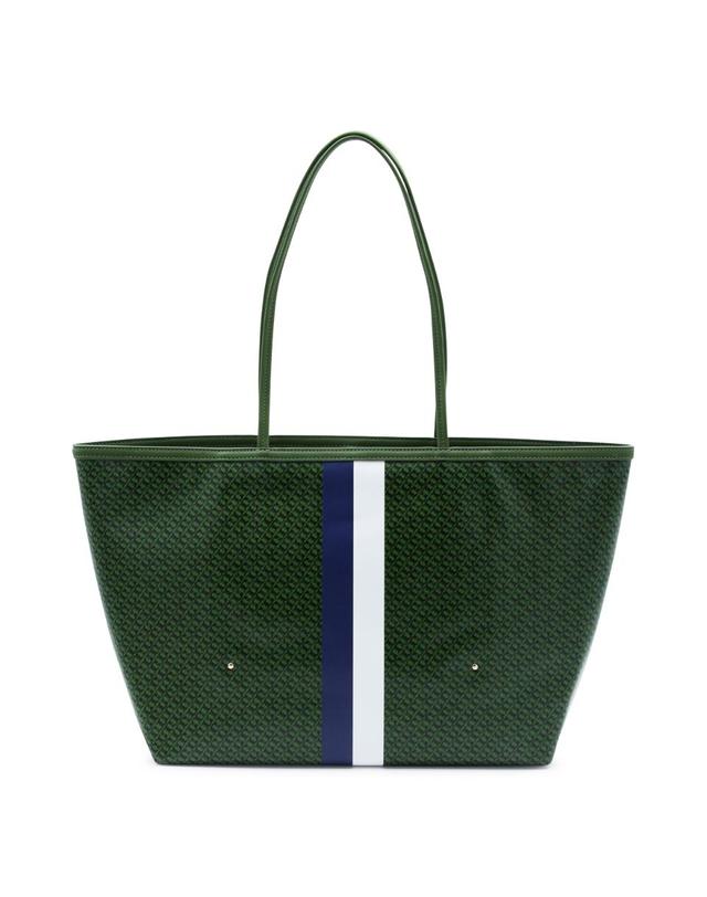 토리버치 [해외직구][B47]토리버치 178726300 여성 탑핸들백 토트백 GREEN THE RACER TOTE BAG 착용컷