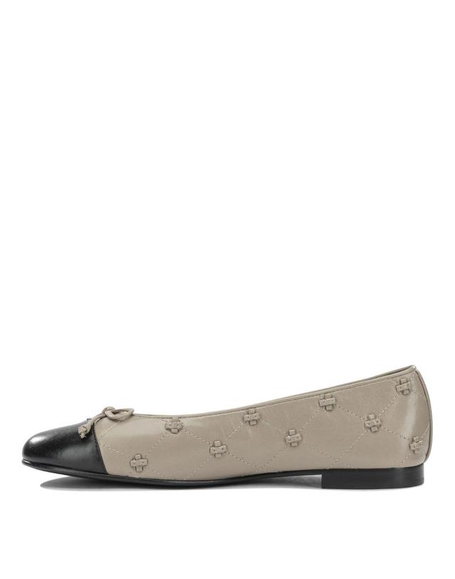 토리버치 [해외직구][V90]토리버치 187846016 여성 발레리나 플랫 메리제인 Bunny Classic Ballet Flats 착용컷