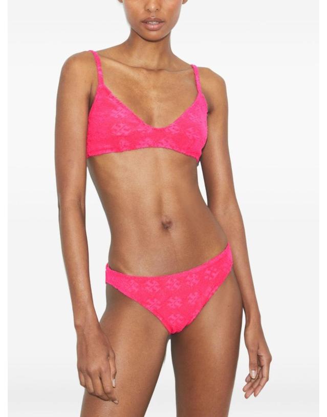 토리버치 [해외직구][P13]토리버치 167701654 여성 수영복 원피스 비키니 스윔웨어 TORY BURCH TERRY BIKINI BOTTOM 착용컷