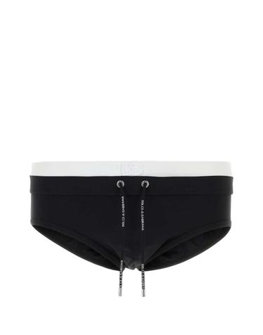 [해외직구][X45]돌체앤가바나 M4F67JON0IL N0004 남성 수영복 수윔팬츠 수영바지 Black stretch nylon swimming brief
