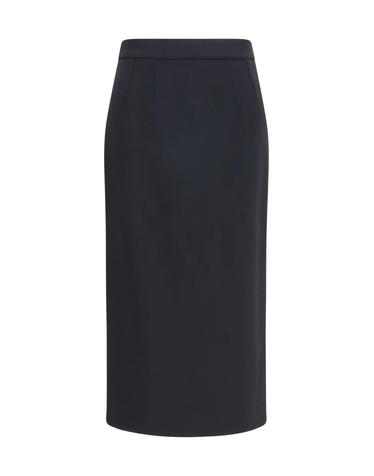[해외직구][K68]돌체앤가바나 F4DEJTFUBCE N0000 여성 스커트 치마 롱 미디 미니스커트 Stretch wool pencil Skirt