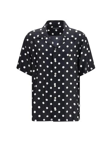 [해외직구][K68]돌체앤가바나 G5JH9TIS13M HN6DK 남성 셔츠 남방 긴팔 반팔 Polka dot silk twill Shirt