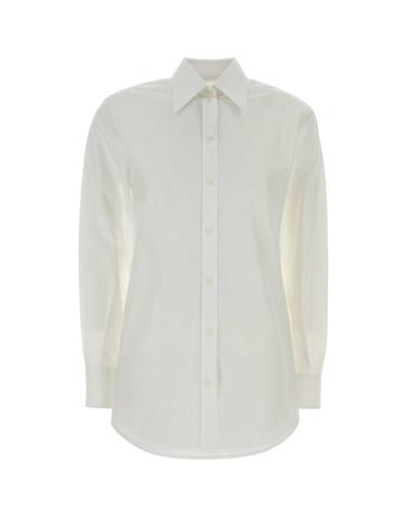 [해외직구][X45]돌체앤가바나 F5U89TFU5WO W0800 여성 셔츠 남방 블라우스 White poplin shirt