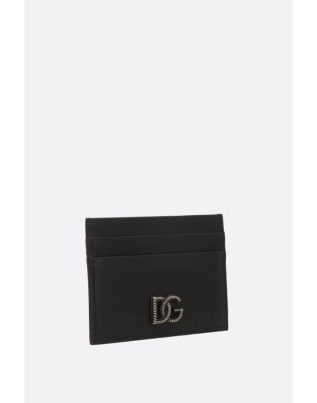 돌체앤가바나 [해외직구][E32]돌체앤가바나 BP0330AU99480999 남성 카드지갑 카드홀더 DOLCE GABBANA smooth leather card case with DG logo 착용컷