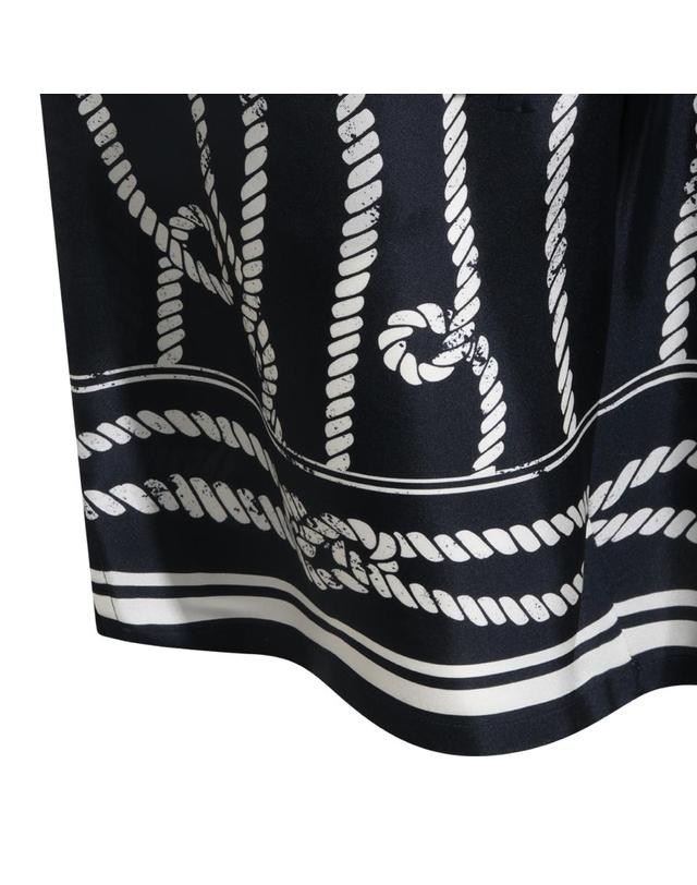 돌체앤가바나 [해외직구][Q11]돌체앤가바나 GV37ATHI143HB6EZ 남성 반바지 버뮤다팬츠 NAVY SILK BERMUDA SHORTS 착용컷