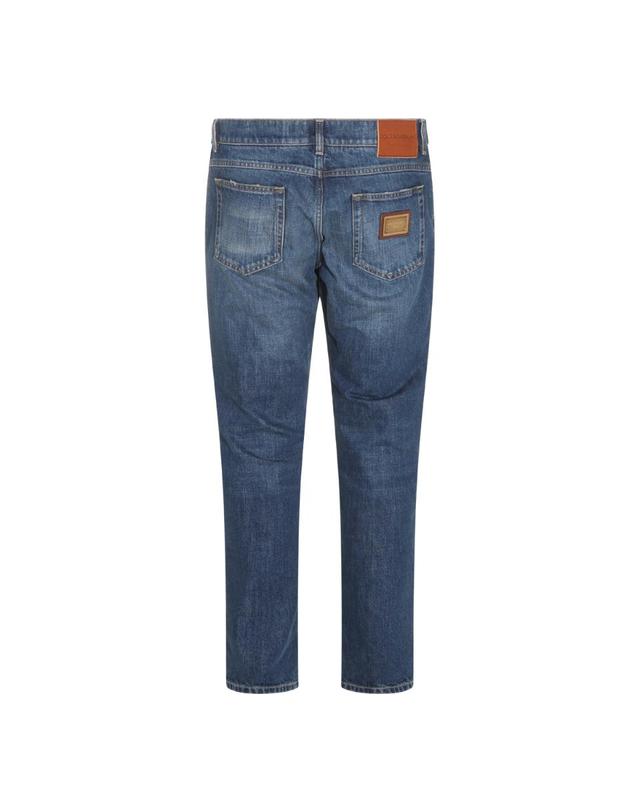 돌체앤가바나 [해외직구][Q11]돌체앤가바나 GP22ZDG8PO6S9001 남성 데님진 청바지 DARK BLUE COTTON JEANS 착용컷
