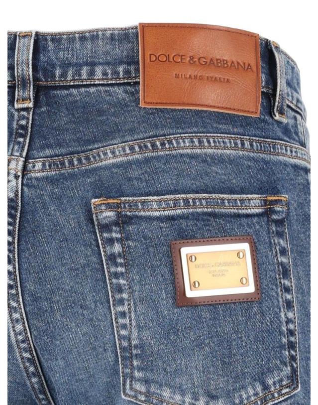 돌체앤가바나 [해외직구][A94]돌체앤가바나 GY07CDG8PK5S9001 남성 청바지 데님진 DOLCE GABBANA DOLCE GABBANA Slim Fit Jeans 착용컷