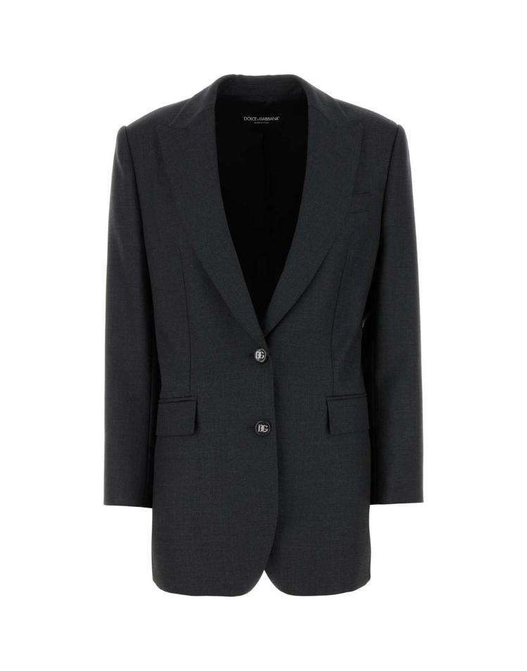 [해외] [X45]돌체앤가바나 F29GGTFU287 S8290 여성 자켓 베스트 다운베스트 질렛 Graphite wool blazer FH1HXX00162