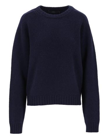 [해외직구][A94]ARCH4 KNJP25239BNAVY 여성 니트 스웨터 ARCH4 ARCH4 Limerick Crewneck Sweater