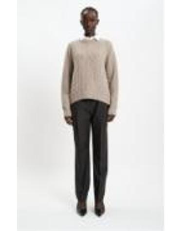 [해외직구][G95]arch4 KNJP24129BEIGEMELANGE 여성 니트 풀오버 스웨터 가디건 CASHMERE SWEATER DELILAH