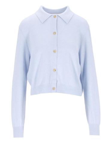 [해외직구][A94]ARCH4 KNCD25242PORCELAIN 여성 니트 스웨터 ARCH4 ARCH4 Wrexham Cardigan With Collar
