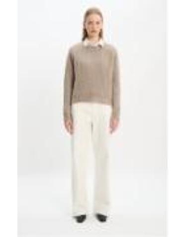 [해외직구][G95]arch4 KNJP26353BEIGEMELANGE 여성 니트 풀오버 스웨터 가디건 NISHA CASHMERE SWEATER