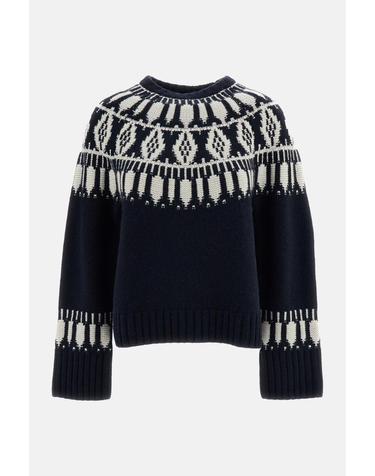 [해외직구][G95]arch4 KNJP24272BNAVY 여성 니트 풀오버 스웨터 가디건 JACKSON CASHMERE SWEATER