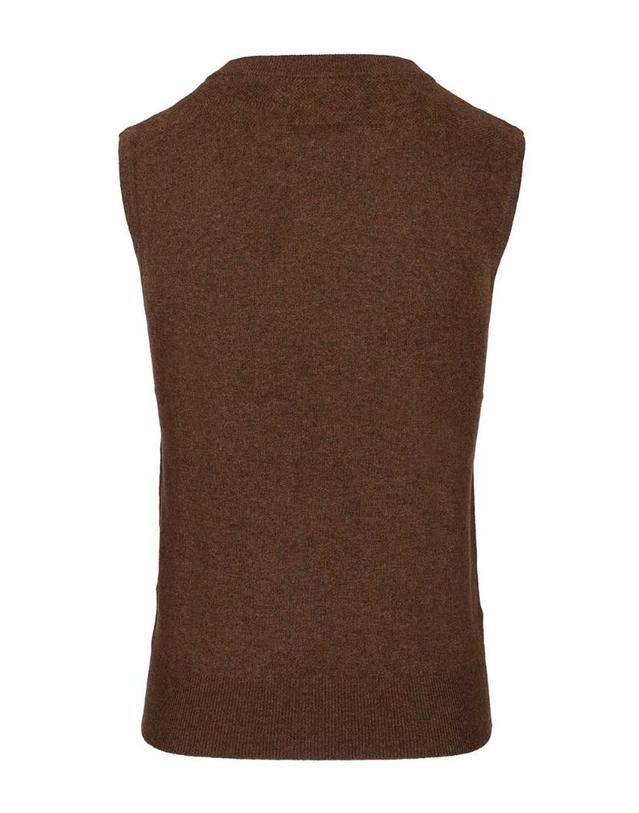 아치포 아치4 [해외직구][A94]ARCH4 KNVS2465BROWN CHOCOLATE MARL 여성 니트 스웨터 ARCH4 ARCH4 Cashmere Vest 착용컷