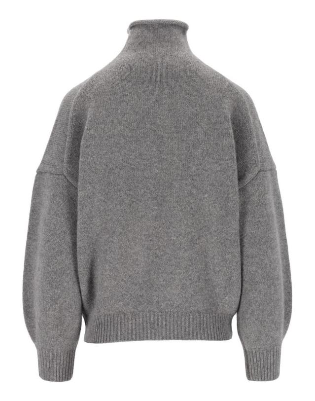 아치포 아치4 [해외직구][A94]ARCH4 KNJP26362GUNMETAL MARL 여성 니트 스웨터 ARCH4 ARCH4 Cimmie Turtleneck Sweater 착용컷